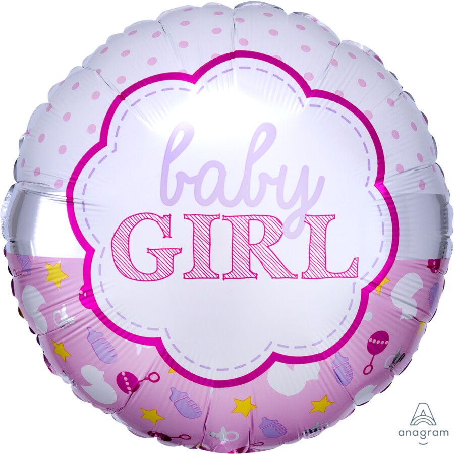Foil Helium Balloon - Baby Girl